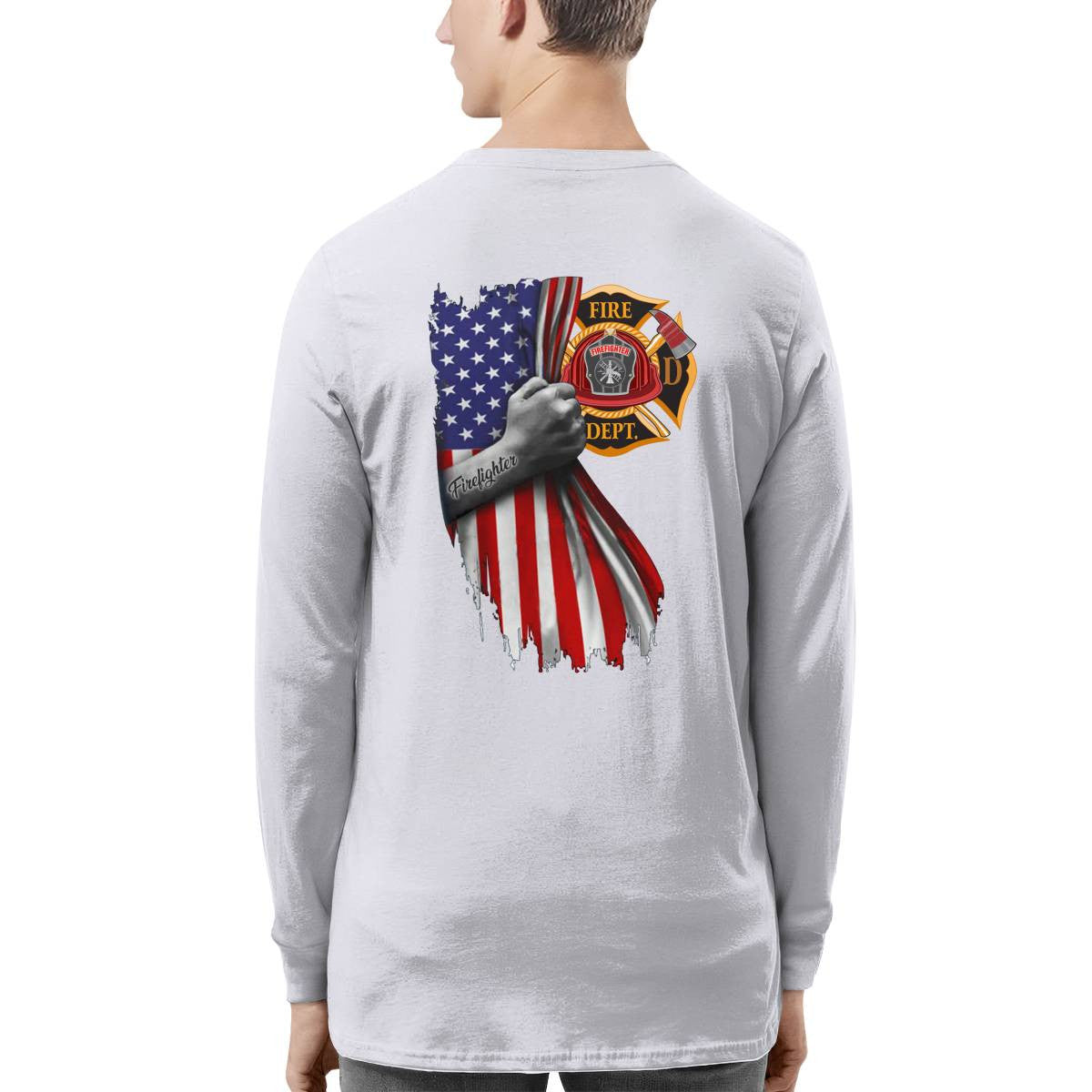 Proud Firefighter-Hoodie - grunx260804-0142