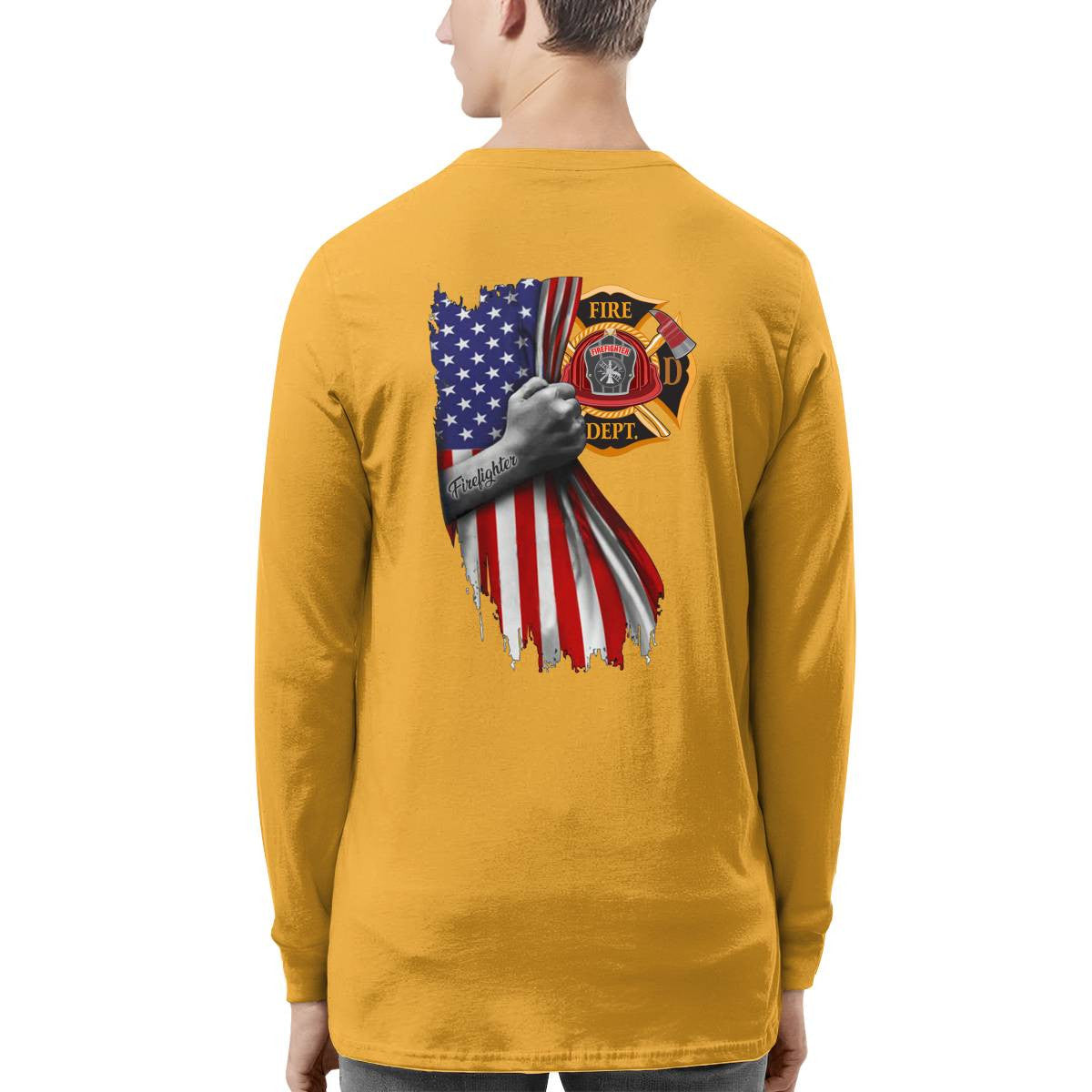 Proud Firefighter-Hoodie - grunx260804-0142