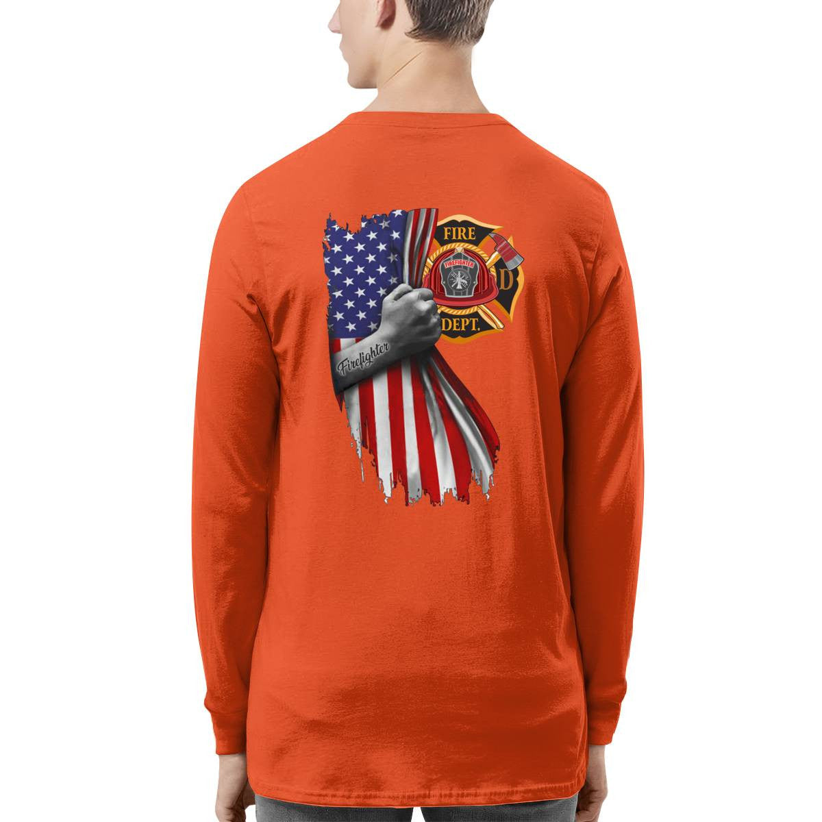 Proud Firefighter-Hoodie - grunx260804-0142