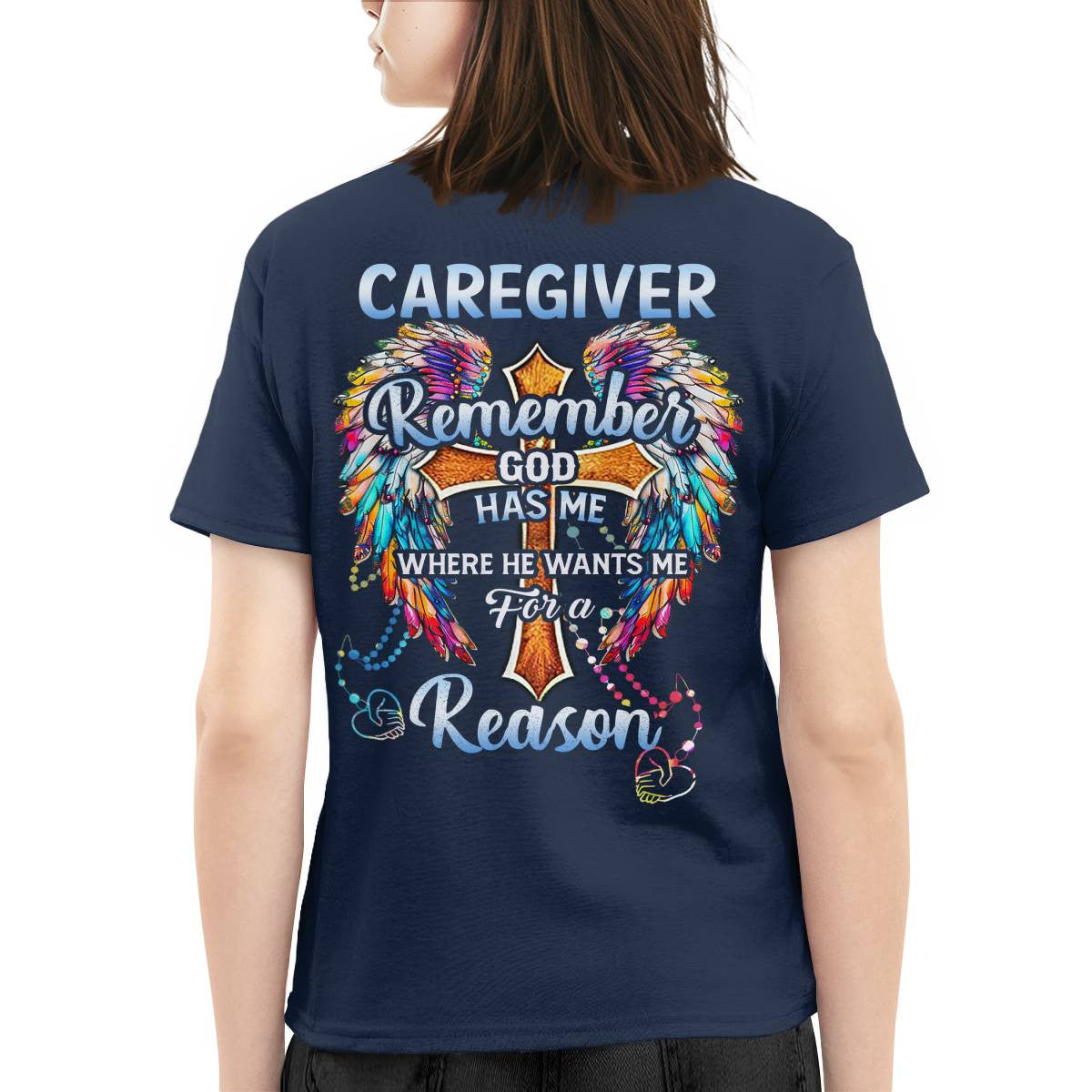Awesome Caregiver-T-shirt-#F250624GODHS5BCAREZ4