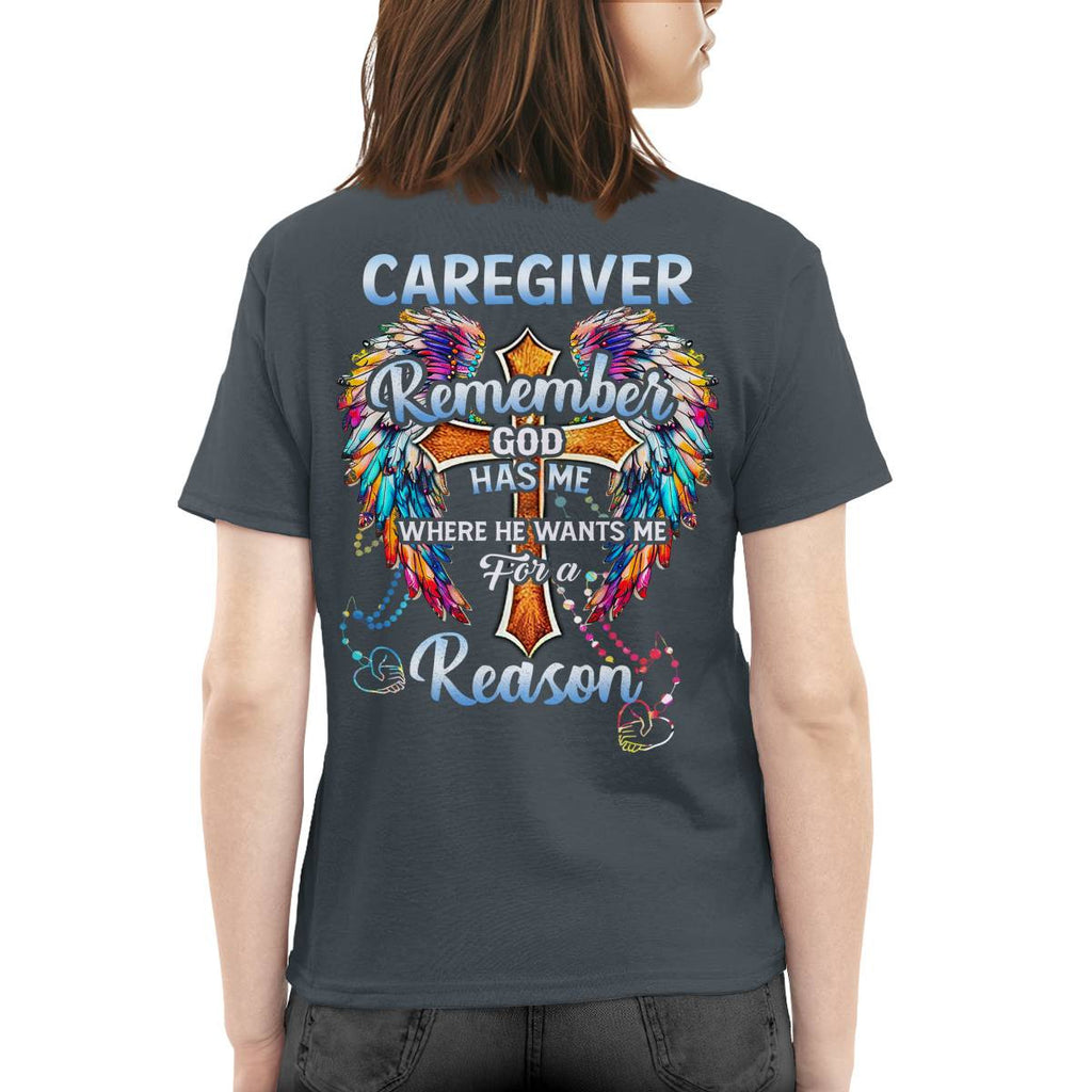 Awesome Caregiver-T-shirt-#F250624GODHS5BCAREZ4