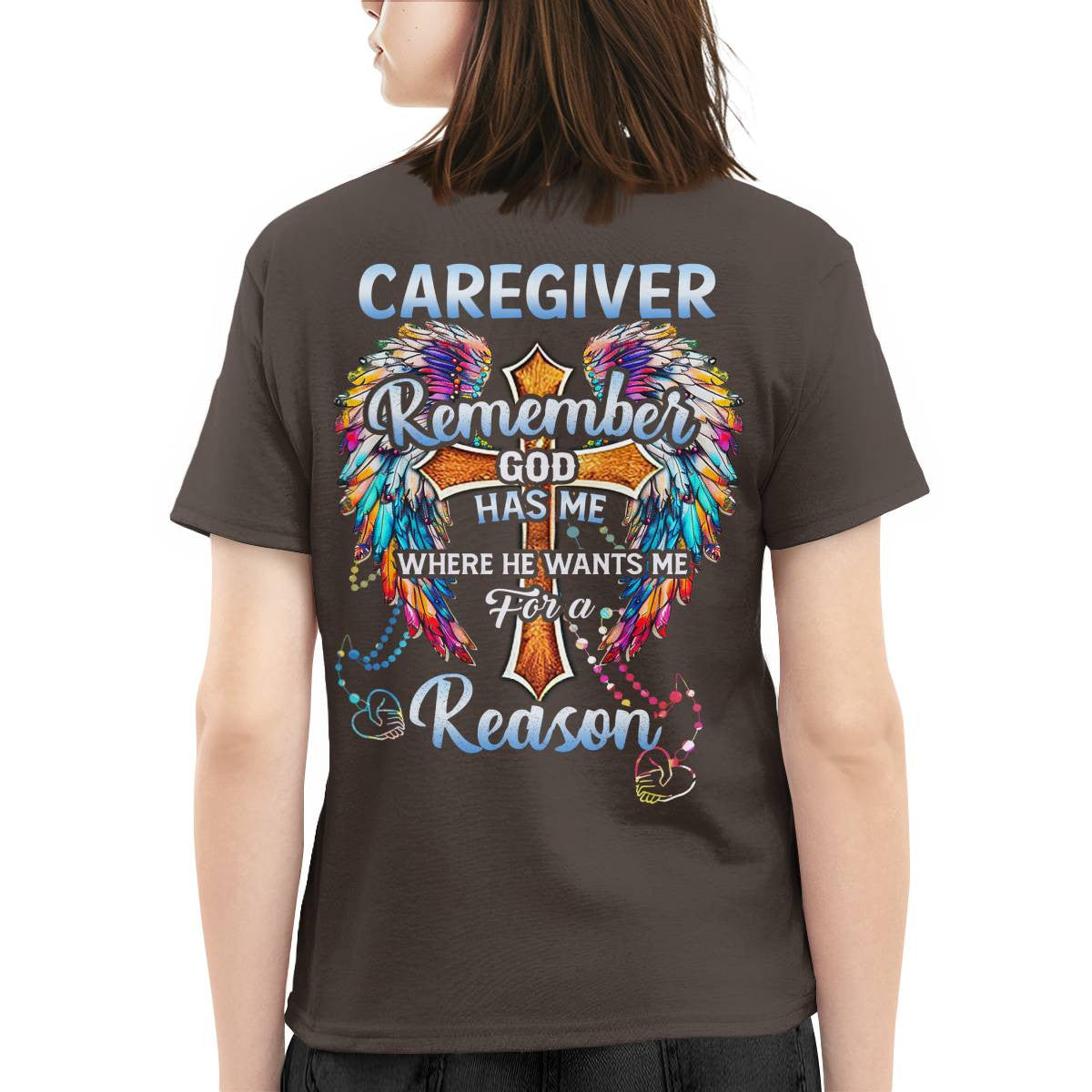 Awesome Caregiver-T-shirt-#F250624GODHS5BCAREZ4