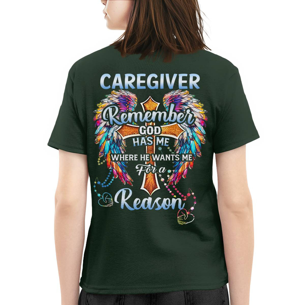 Awesome Caregiver-T-shirt-#F250624GODHS5BCAREZ4