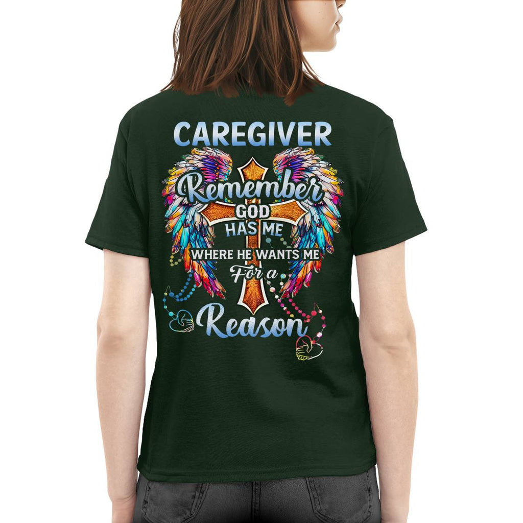 Awesome Caregiver-T-shirt-#F250624GODHS5BCAREZ4