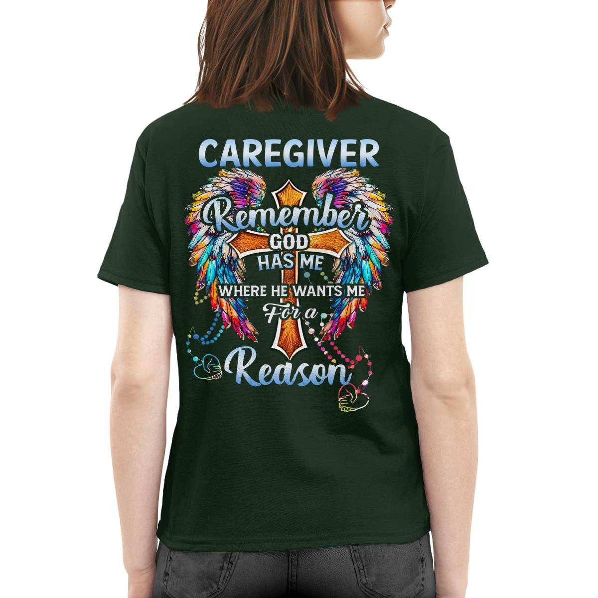 Awesome Caregiver-T-shirt-#F250624GODHS5BCAREZ4