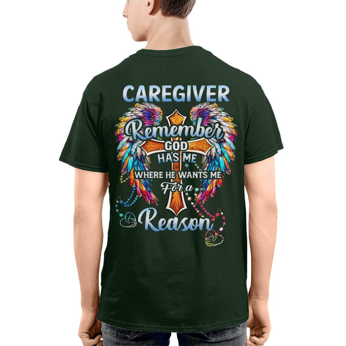 Awesome Caregiver-T-shirt-#F250624GODHS5BCAREZ4