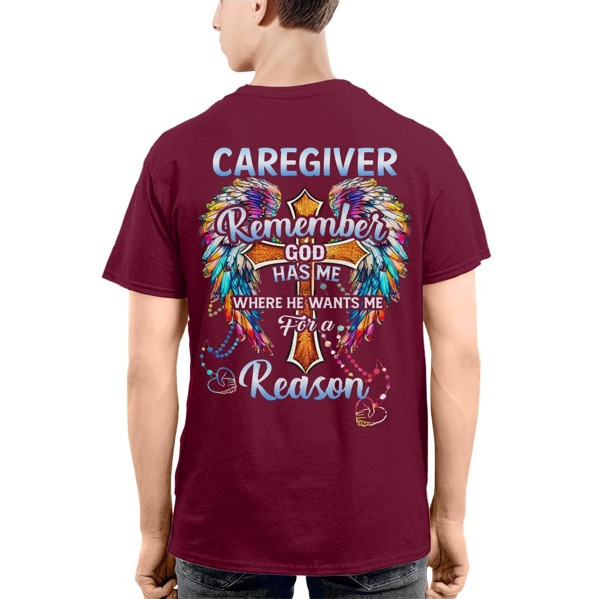 Awesome Caregiver-T-shirt-#F250624GODHS5BCAREZ4