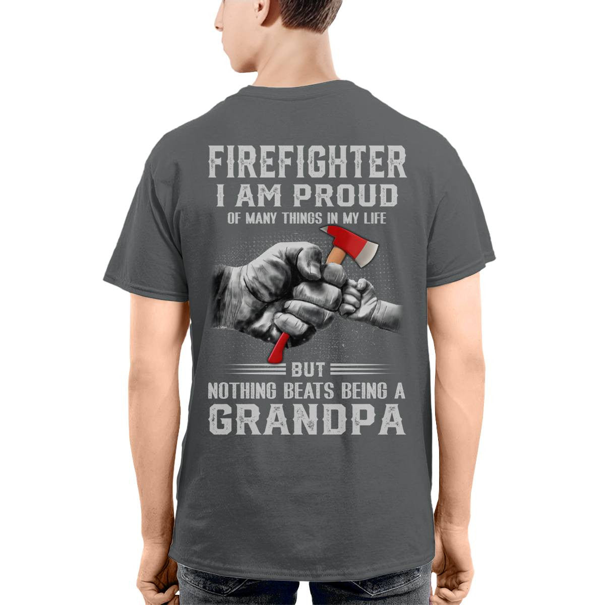 Awesome Firefighter-T-shirt - grunx260804-0147