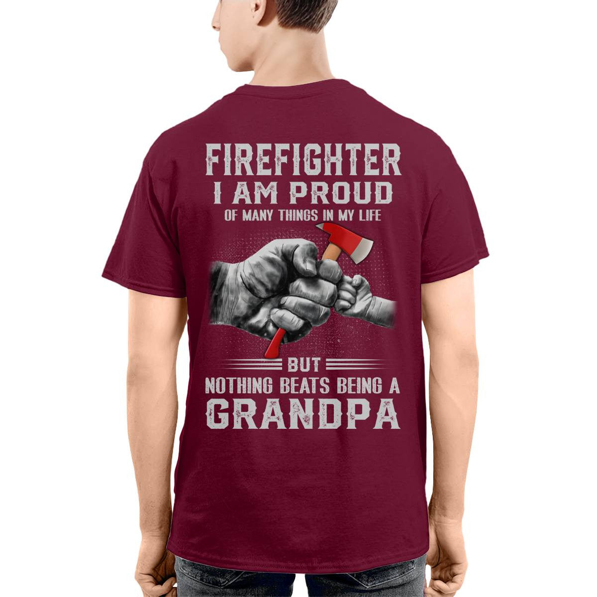 Awesome Firefighter-T-shirt - grunx260804-0147