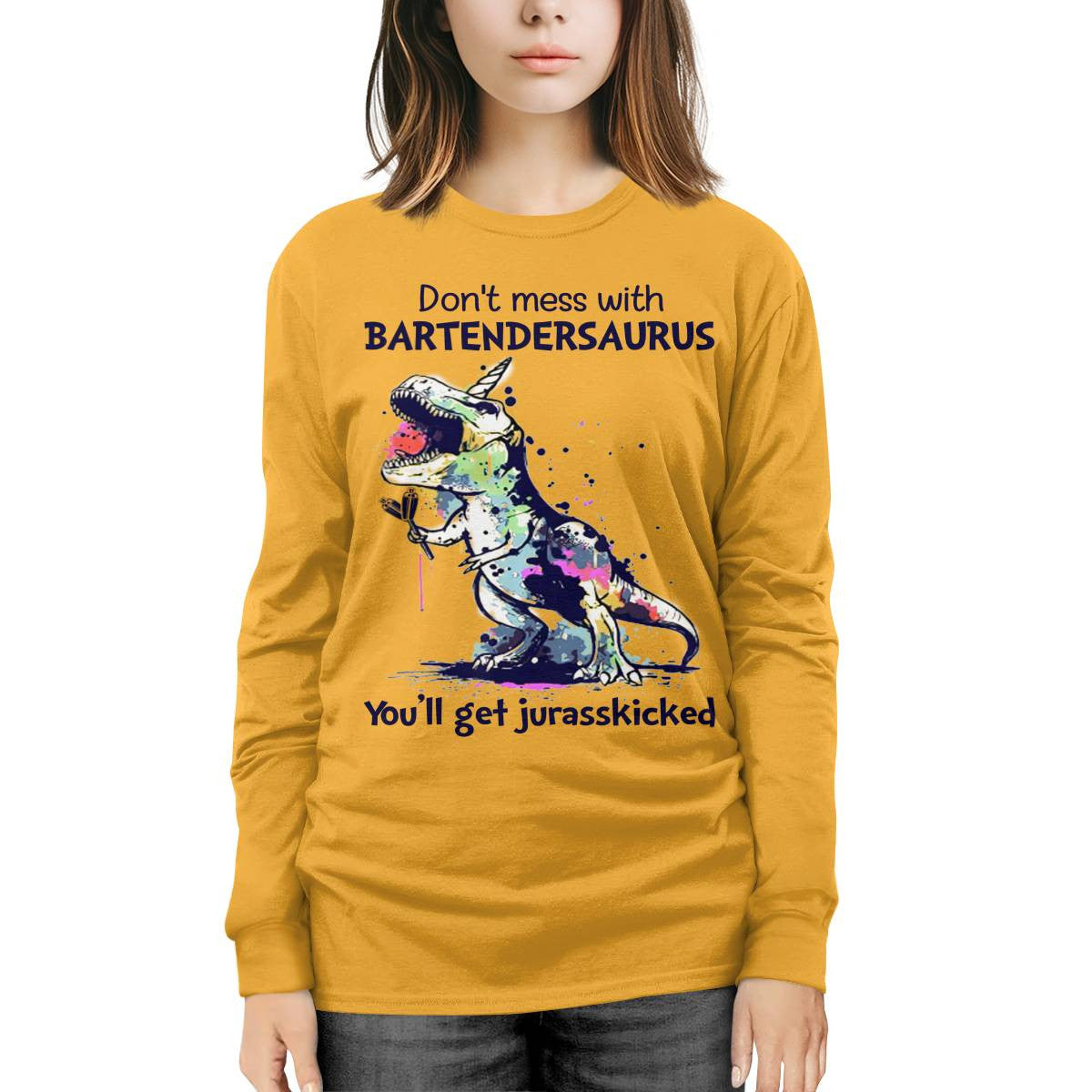 Awesome Bartender-T-Shirt-#F011024JRKID1FBARTZ4