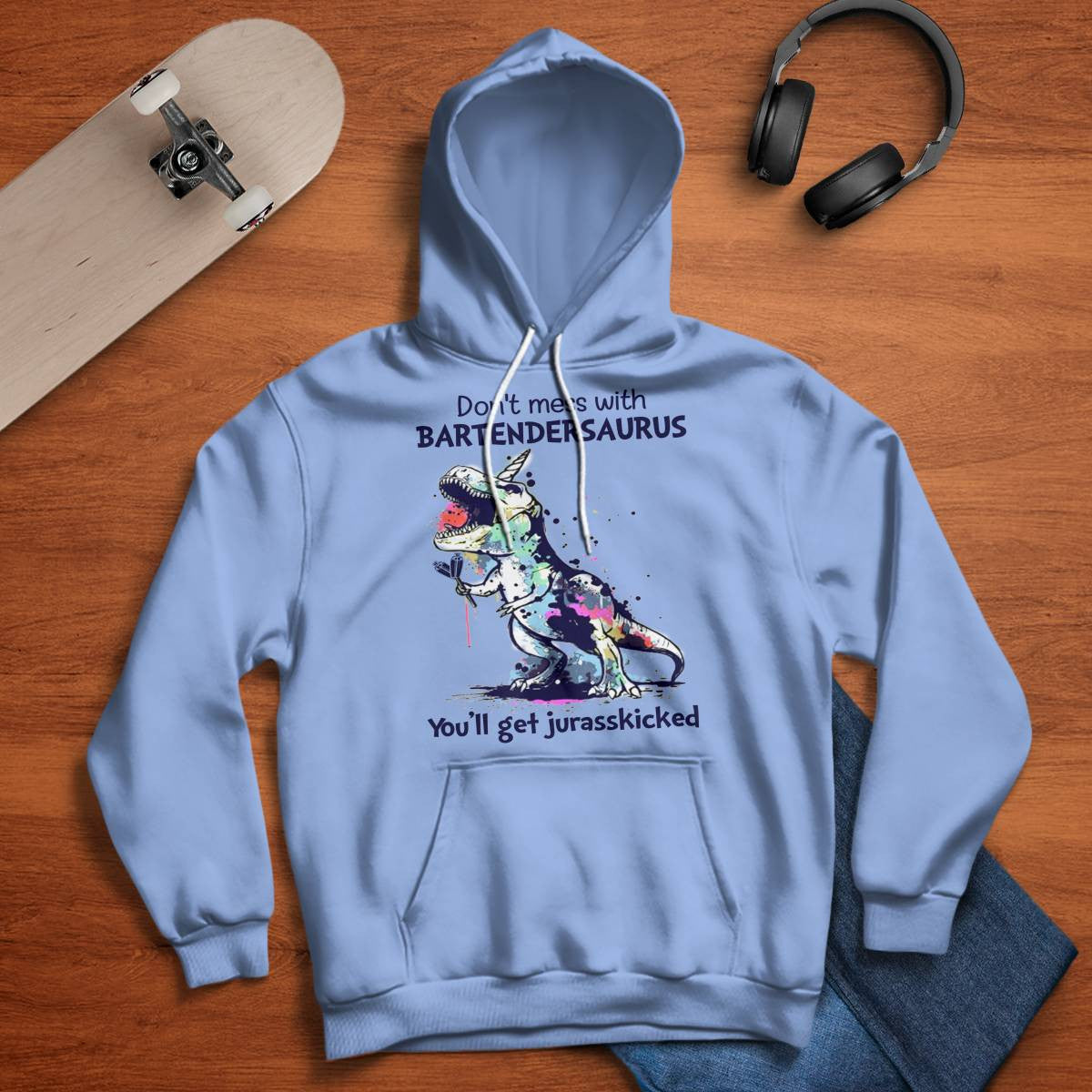 Awesome Bartender-T-Shirt-#F011024JRKID1FBARTZ4