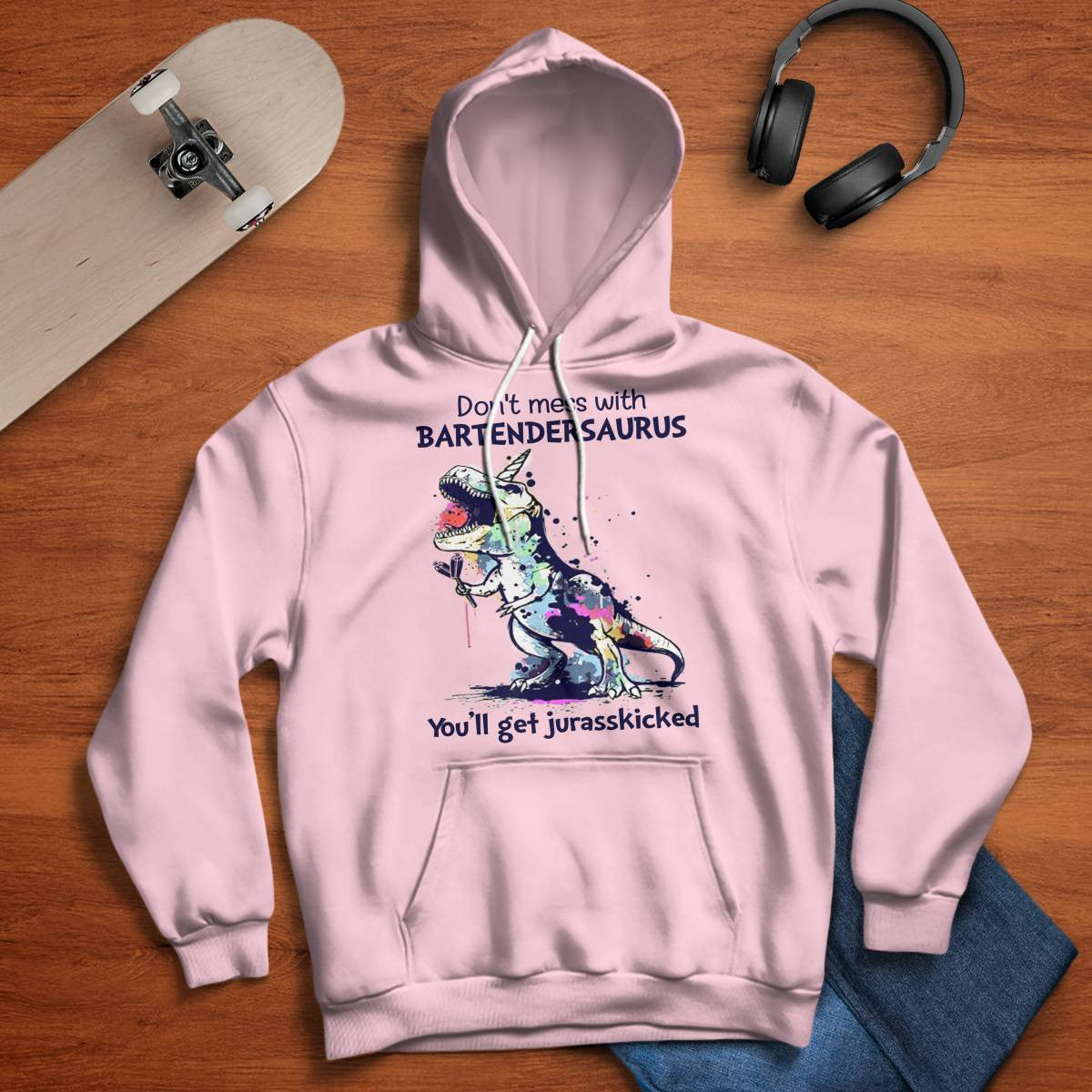 Awesome Bartender-T-Shirt-#F011024JRKID1FBARTZ4