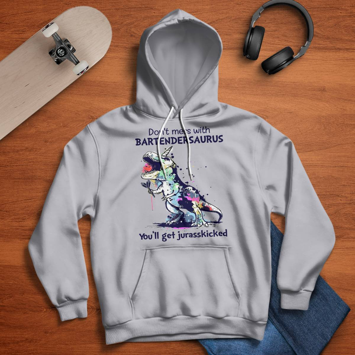 Awesome Bartender-T-Shirt-#F011024JRKID1FBARTZ4