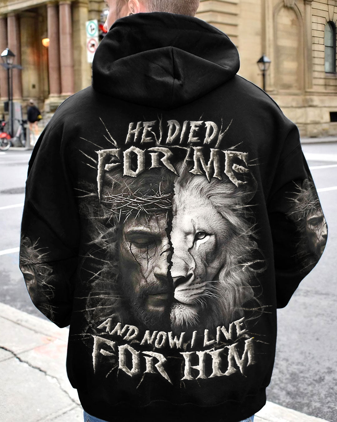 He Died For Me Men's All Over Print Shirt - Trunx009143