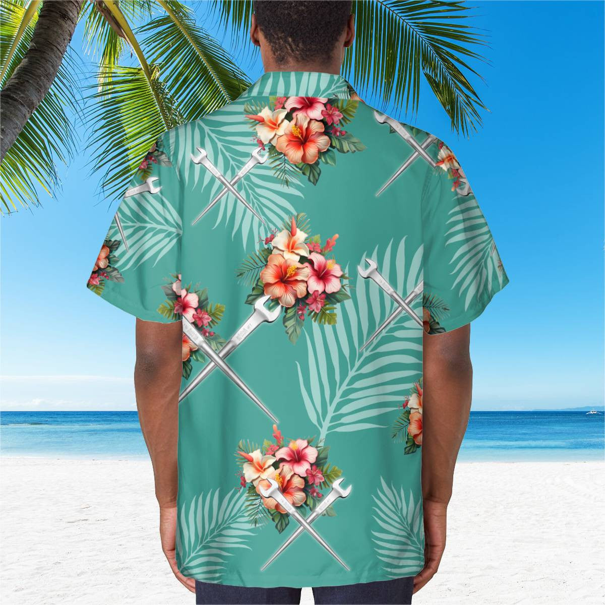 Awesome Ironworker- AOP Pocket Hawaiian Shirt - grunx260804-0268