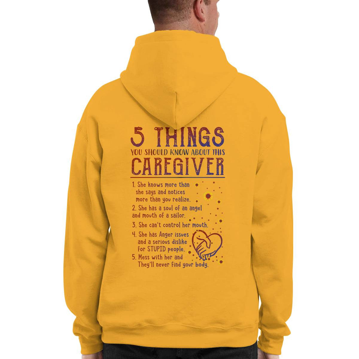 Awesome Caregiver -Hoodie-#F211124FIVTHIN9BCAREZ4