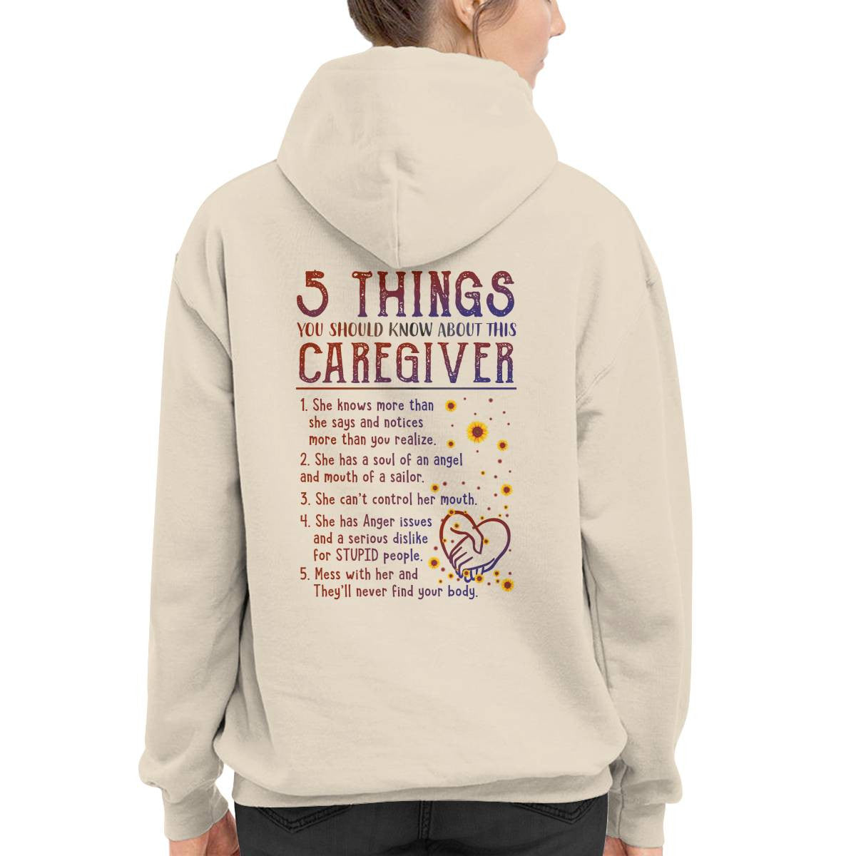 Awesome Caregiver -Hoodie-#F211124FIVTHIN9BCAREZ4