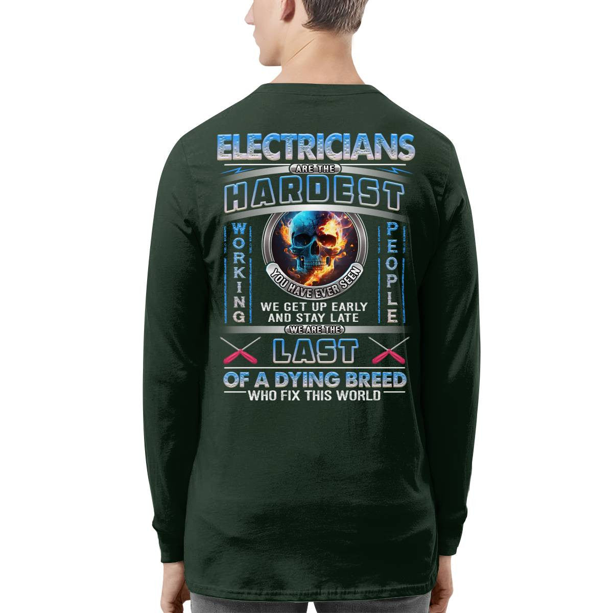 Awesome Electrician-Hoodie - grunx260804-0052