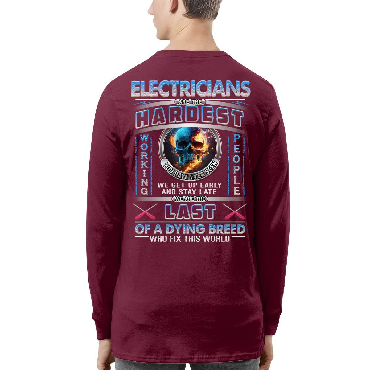 Awesome Electrician-Hoodie - grunx260804-0052