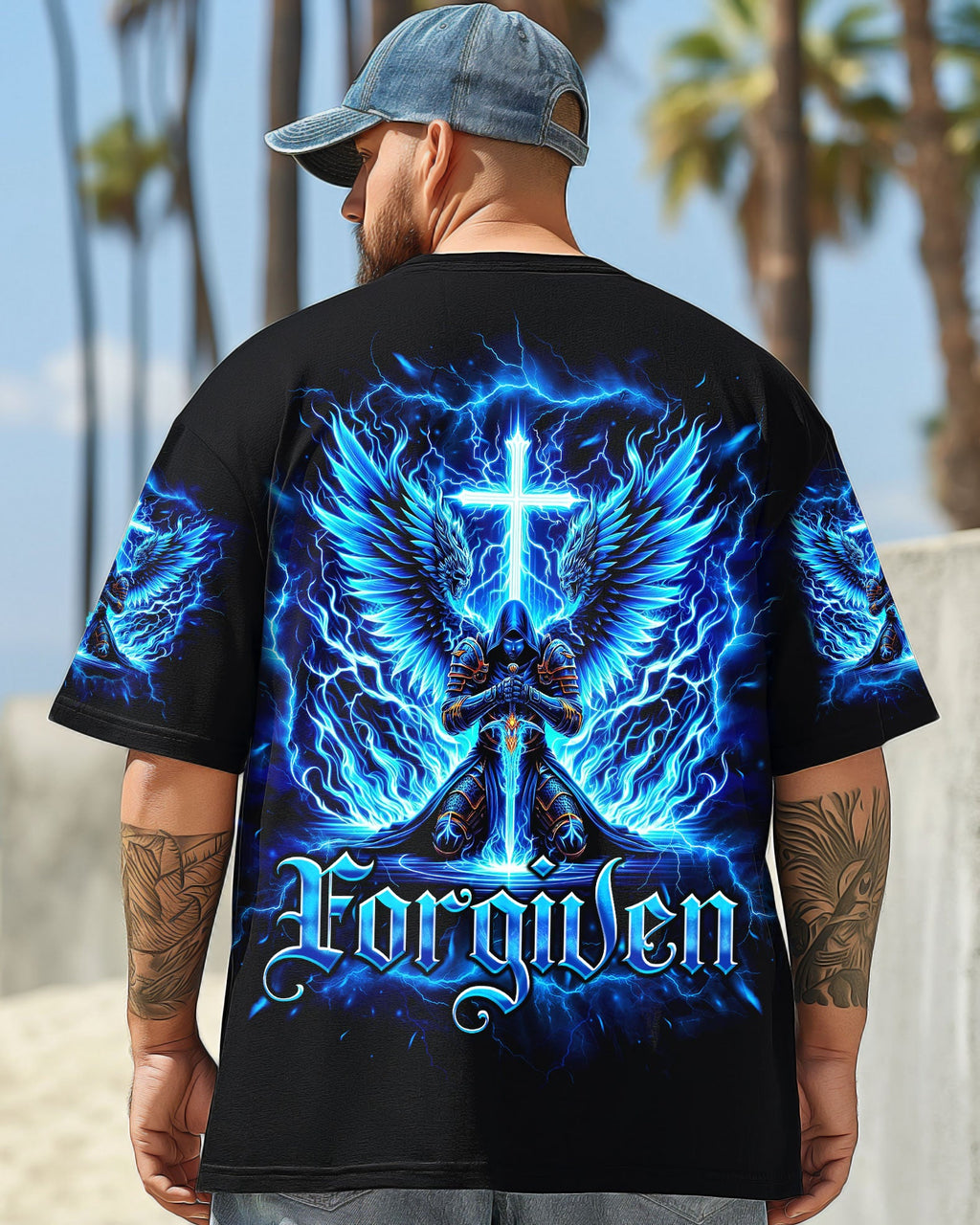 Forgiven Warrior Wings Men's All Over Print Shirt - Trunx317967