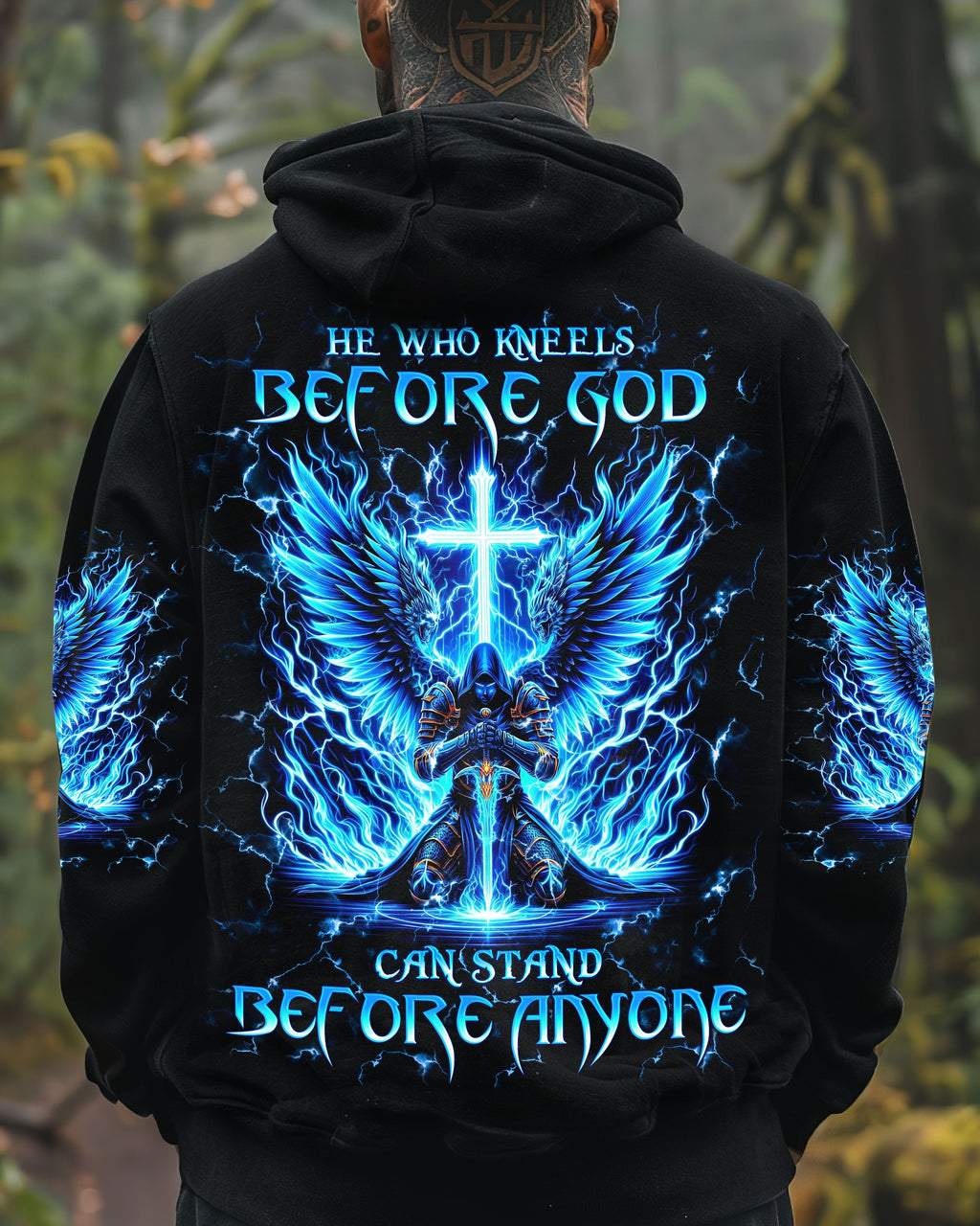 He Who Kneels Before God Warrior Men's All Over Print Shirt - Trunx192093