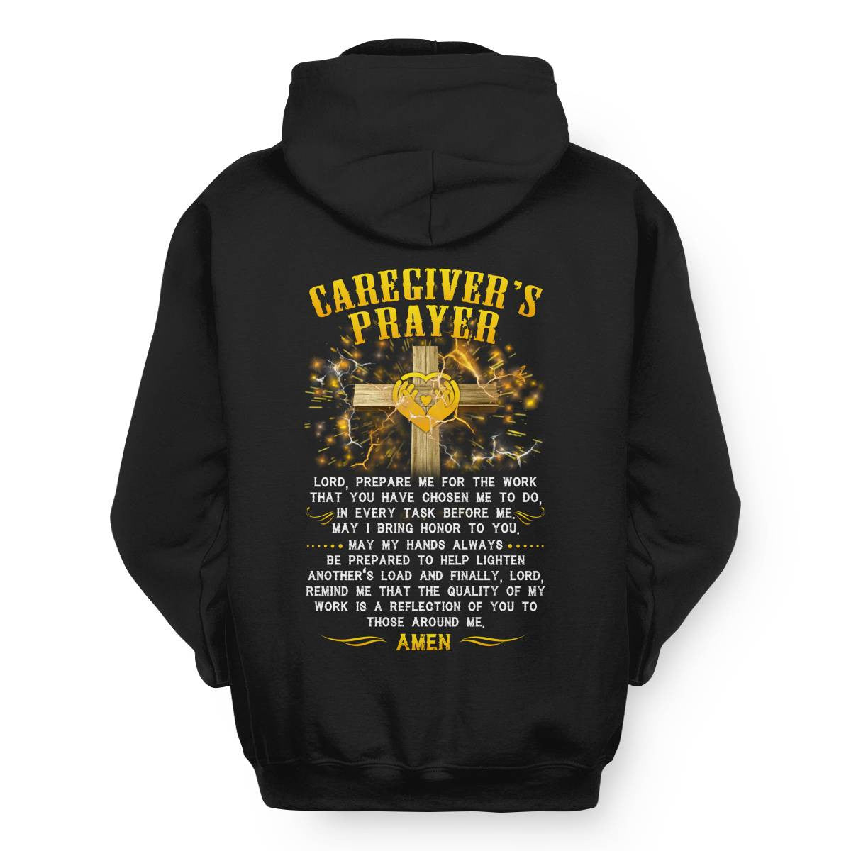 Awesome Caregiver's Prayer-T-shirt-#F250624EVTAS6BCAREZ4