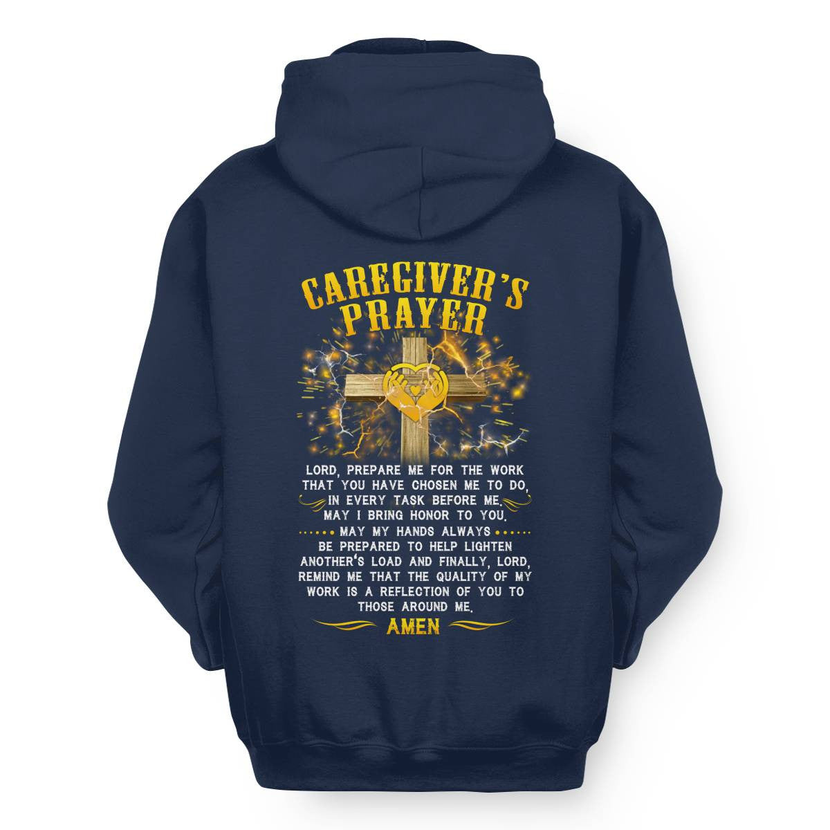 Awesome Caregiver's Prayer-T-shirt-#F250624EVTAS6BCAREZ4