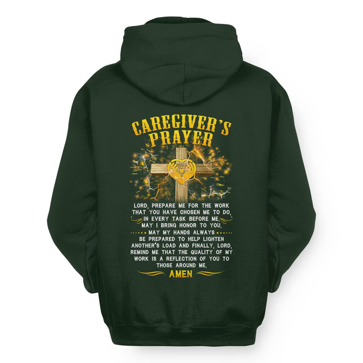 Awesome Caregiver's Prayer-T-shirt-#F250624EVTAS6BCAREZ4