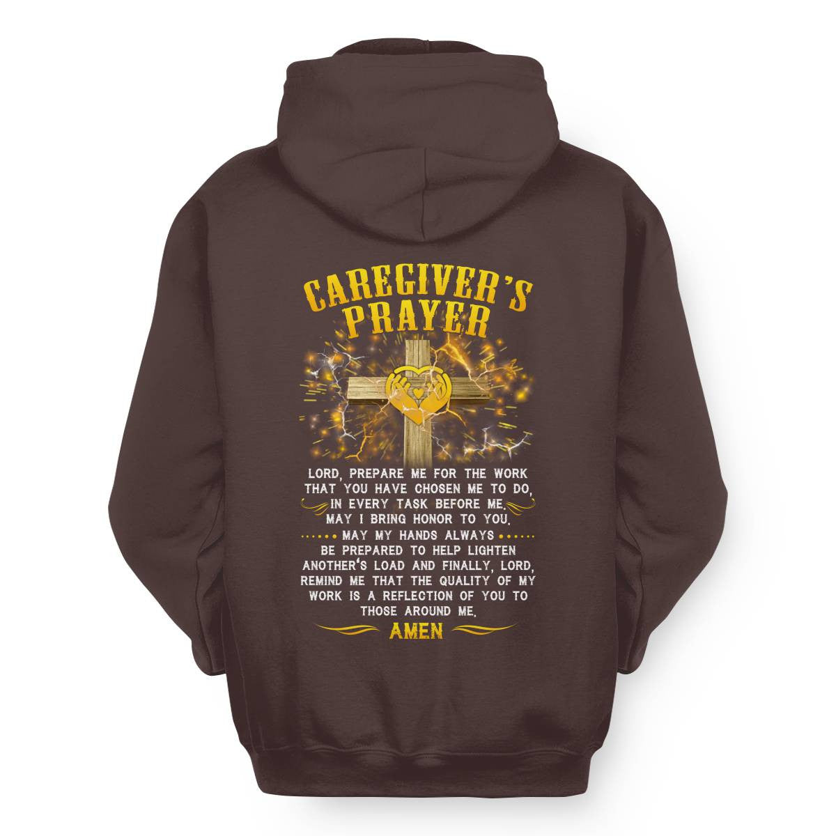 Awesome Caregiver's Prayer-T-shirt-#F250624EVTAS6BCAREZ4