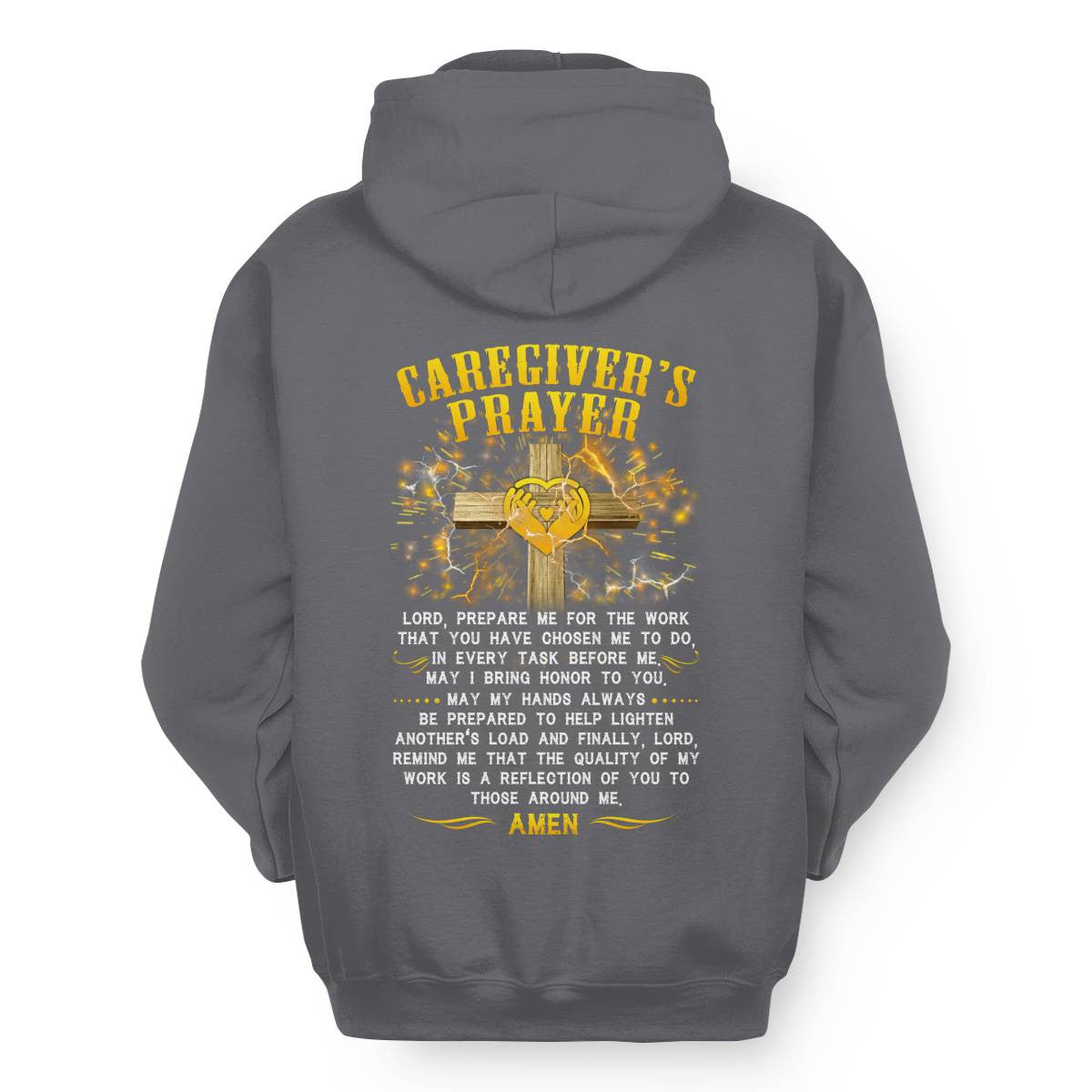 Awesome Caregiver's Prayer-T-shirt-#F250624EVTAS6BCAREZ4