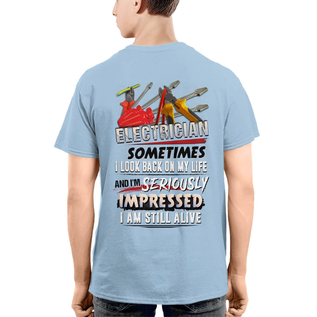 Awesome Electrician-T-shirt - grunx260804-0080
