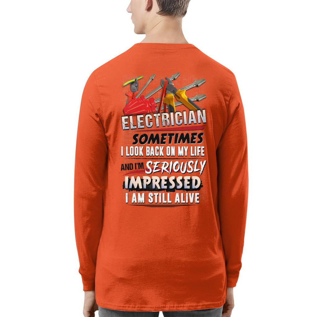 Awesome Electrician-T-shirt - grunx260804-0080