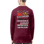 Awesome Electrician-T-shirt - grunx260804-0080
