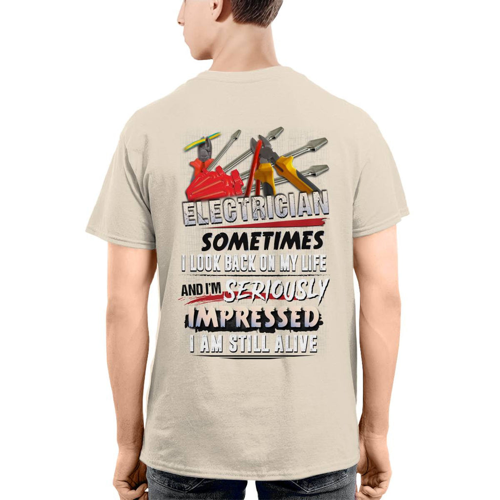 Awesome Electrician-T-shirt - grunx260804-0080