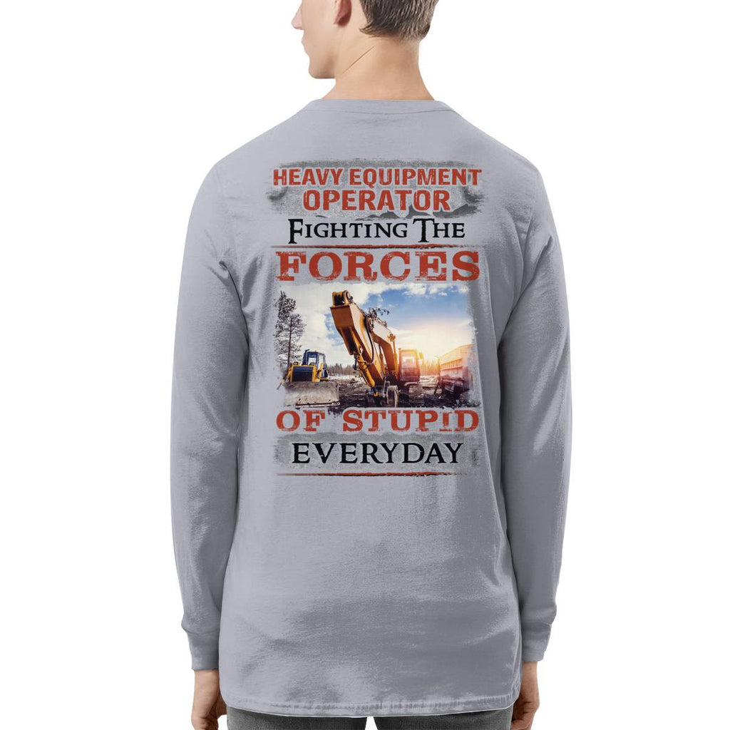 Awesome Heavy Equipment Operator-Hoodie - grunx260804-0184