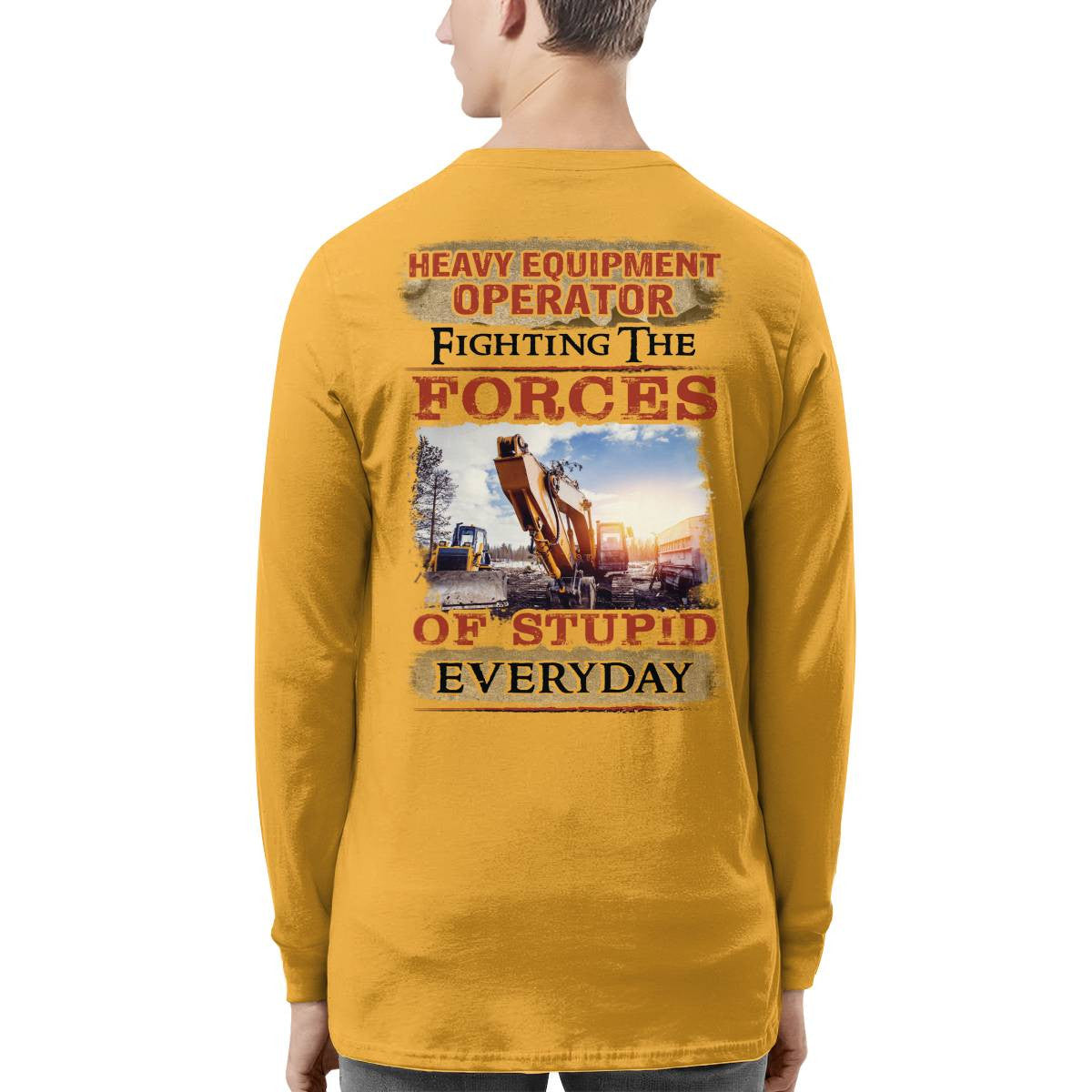 Awesome Heavy Equipment Operator-Hoodie - grunx260804-0184