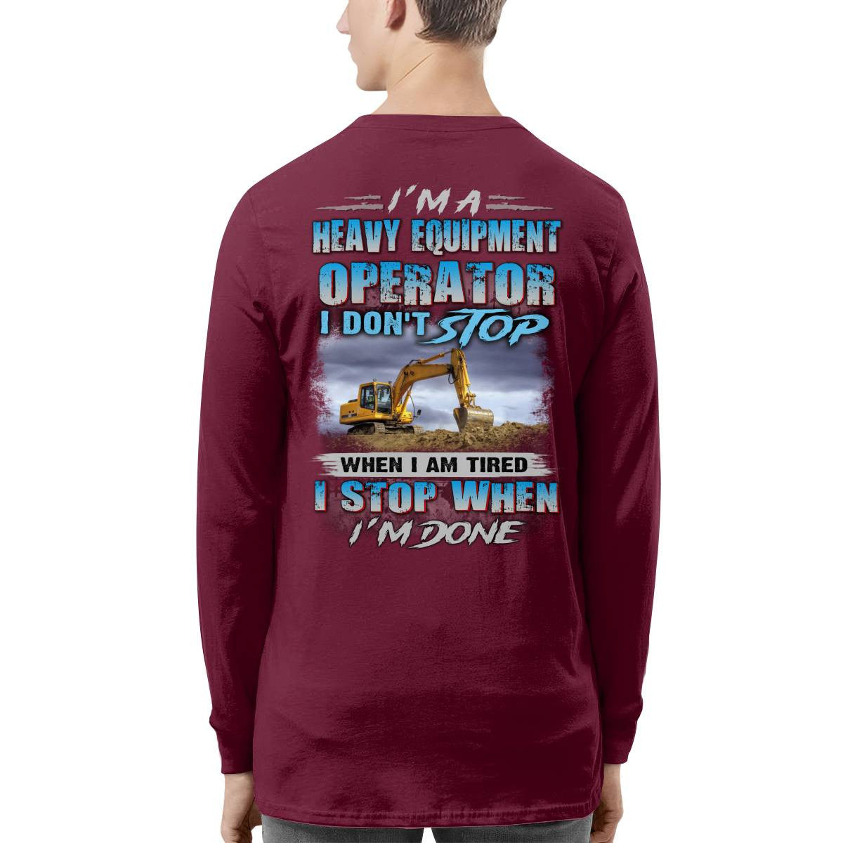 Awesome Heavy Equipment Operator-Hoodie - grunx260804-0179