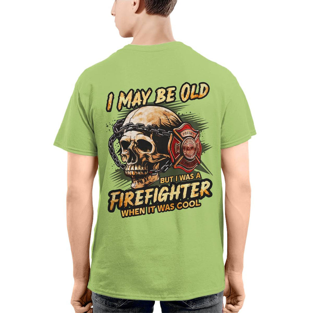 Awesome Firefighter-T-shirt - grunx260804-0146