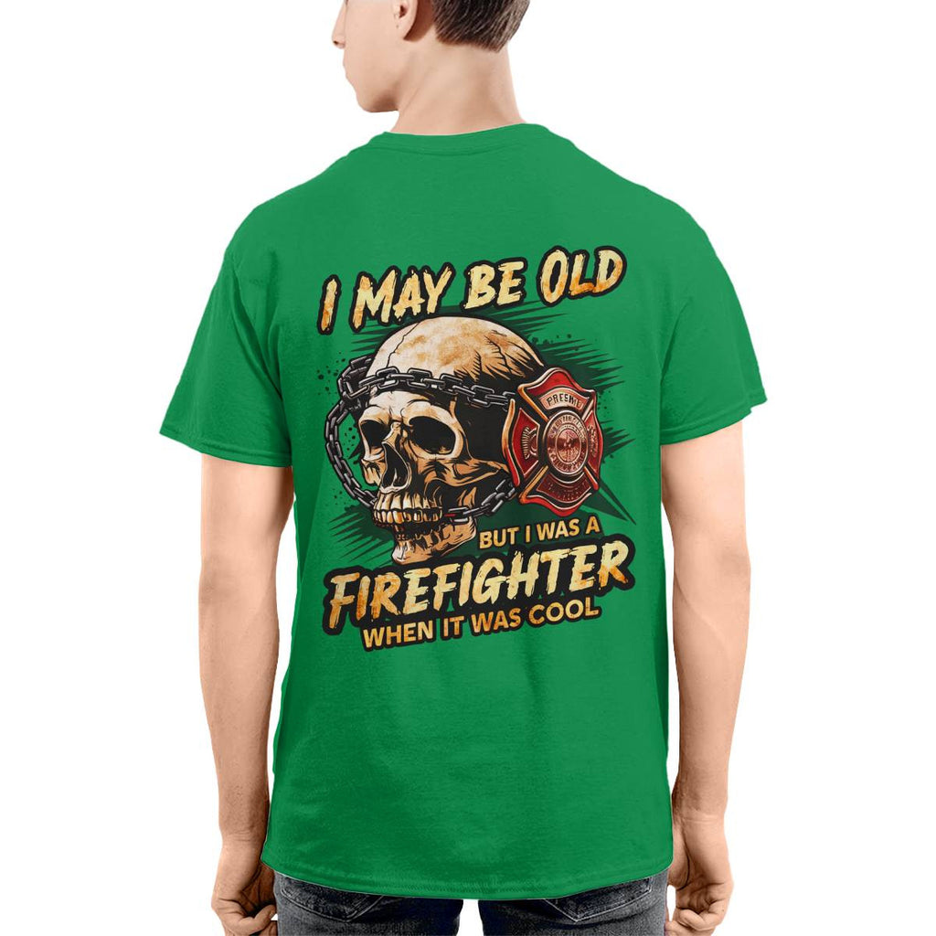 Awesome Firefighter-T-shirt - grunx260804-0146
