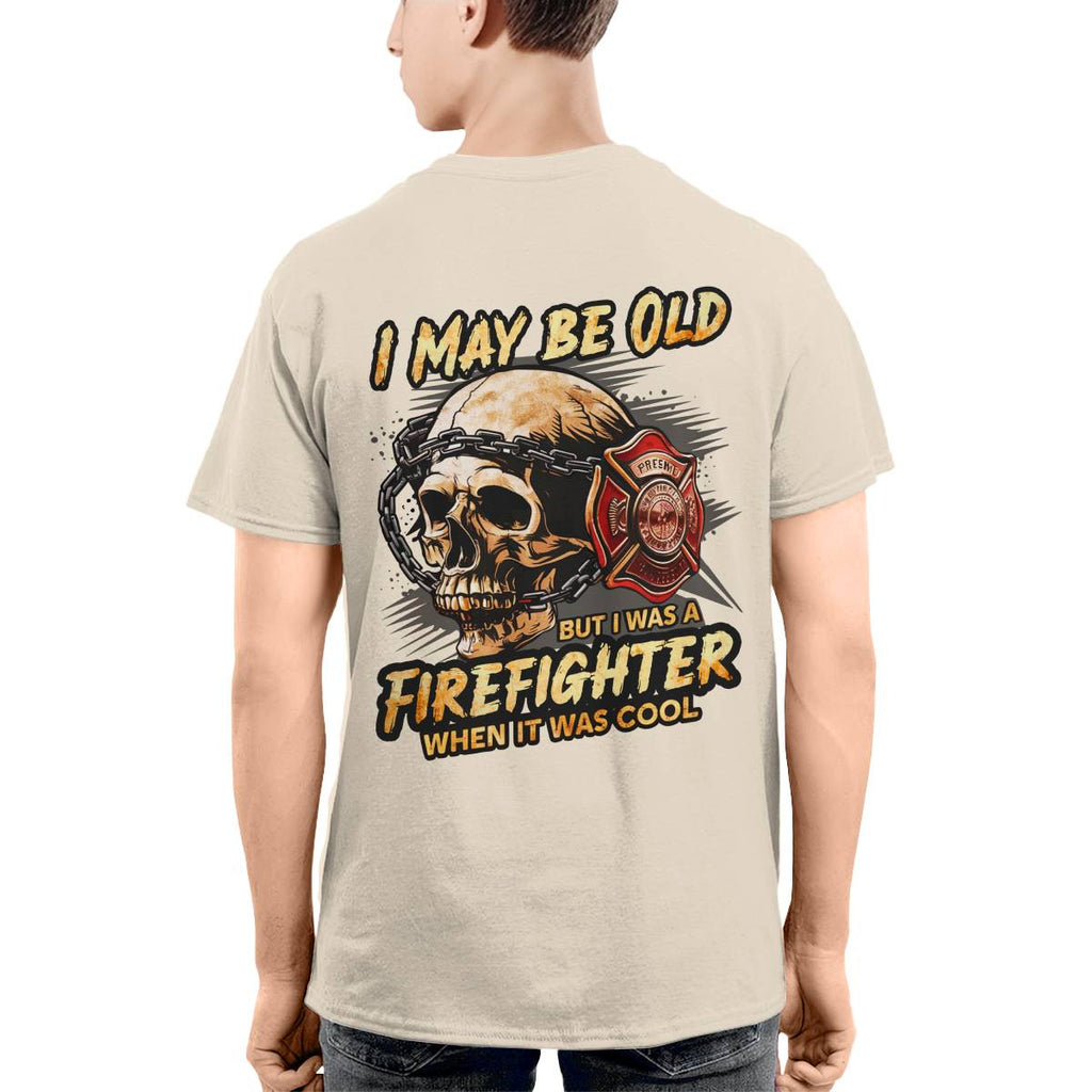 Awesome Firefighter-T-shirt - grunx260804-0146