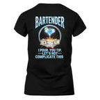 Awesome Bartender -Hoodie - grunx260804-0243
