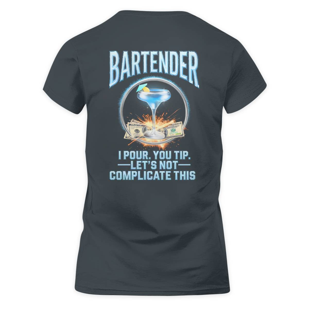 Awesome Bartender -Hoodie - grunx260804-0243