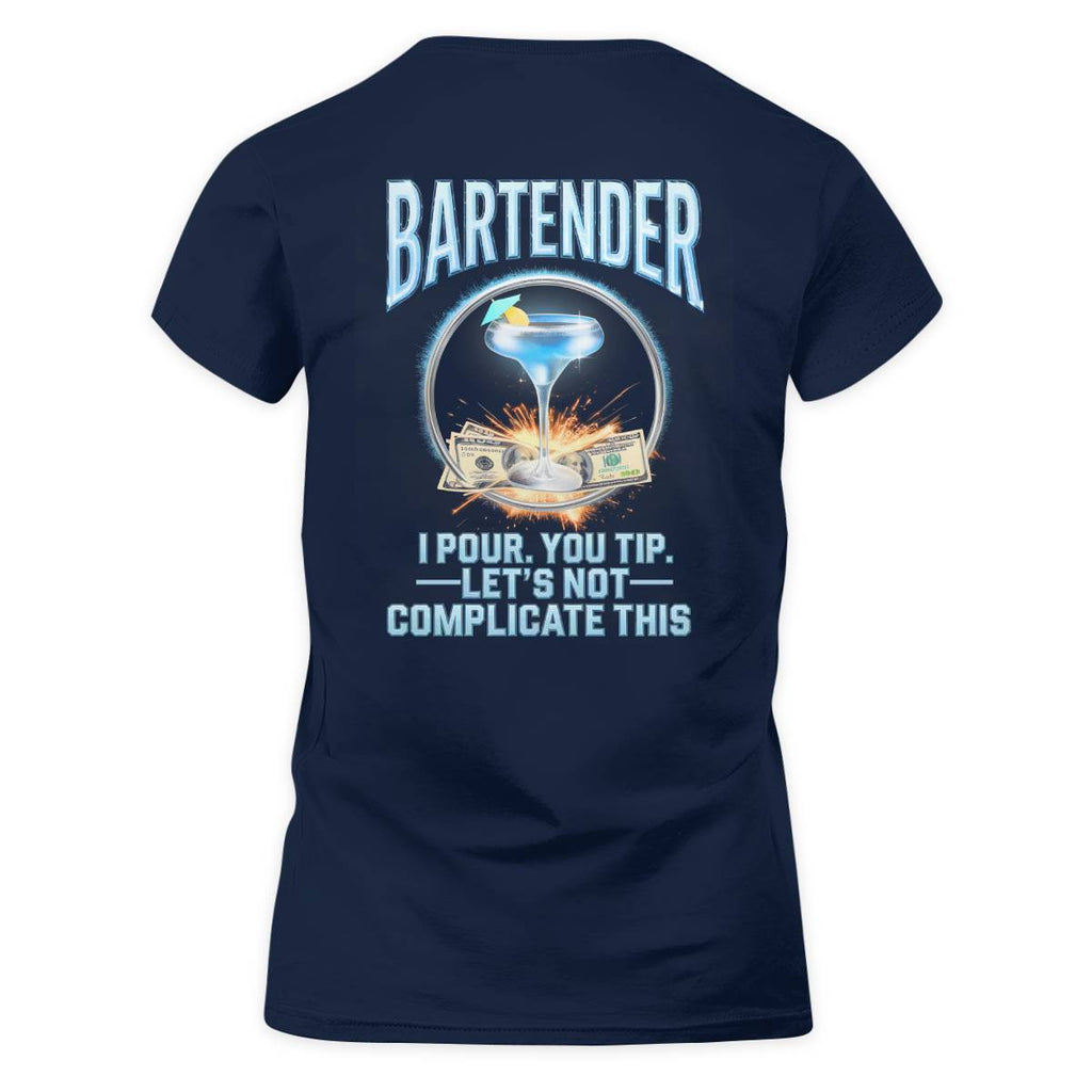 Awesome Bartender -Hoodie - grunx260804-0243