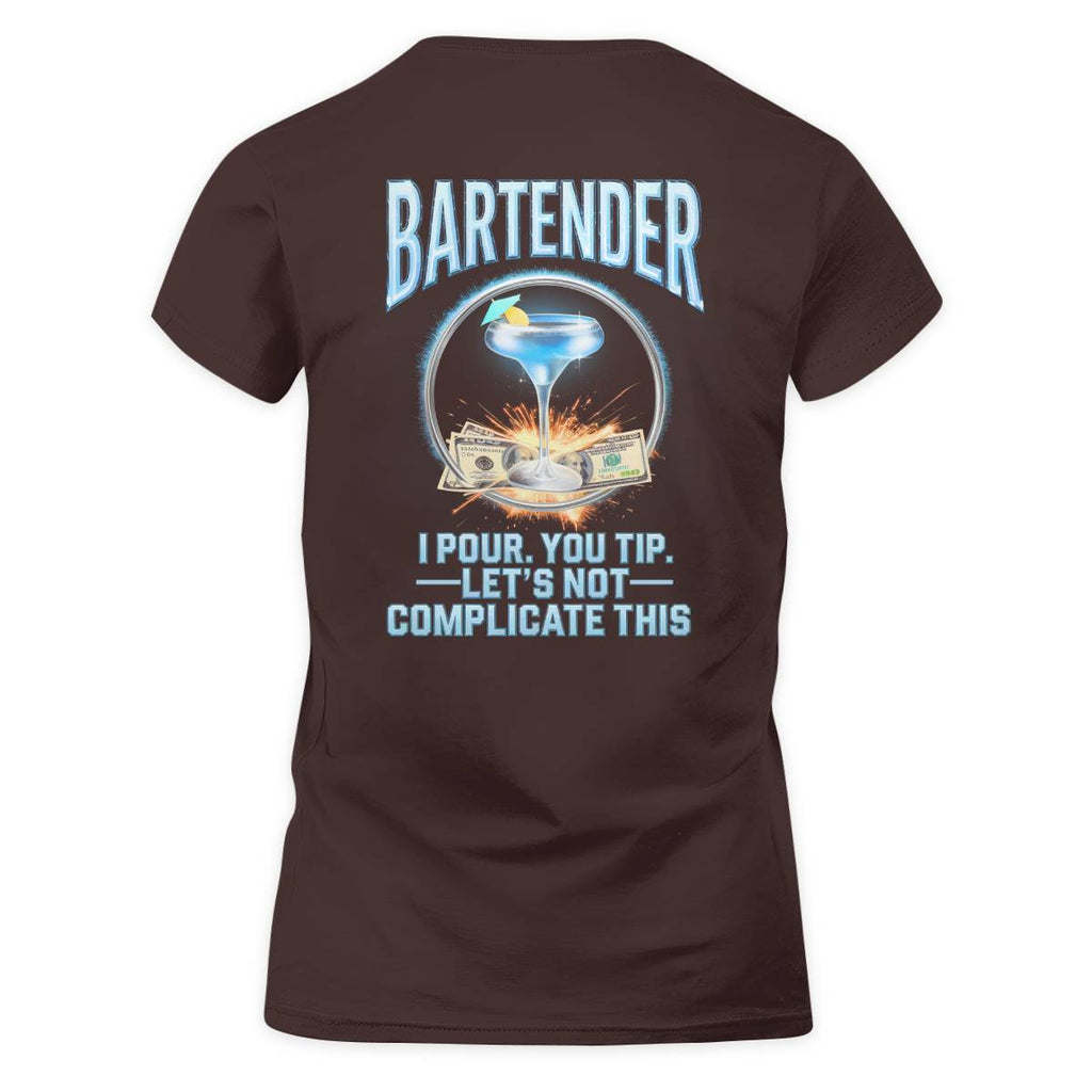 Awesome Bartender -Hoodie - grunx260804-0243