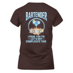 Awesome Bartender -Hoodie - grunx260804-0243