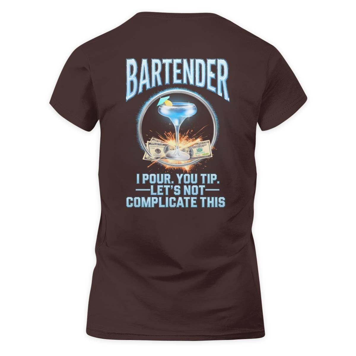 Awesome Bartender -Hoodie - grunx260804-0243