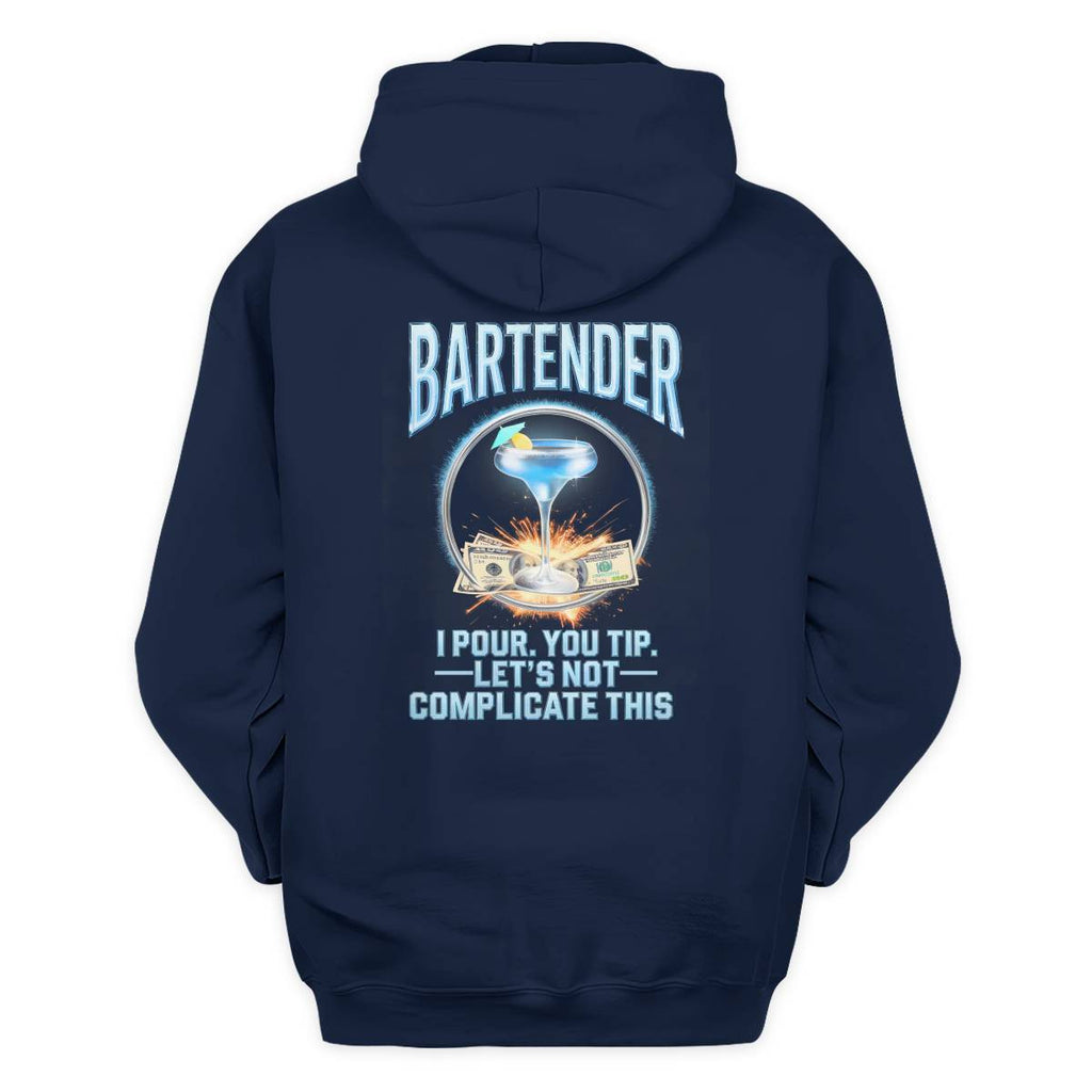 Awesome Bartender -Hoodie - grunx260804-0243