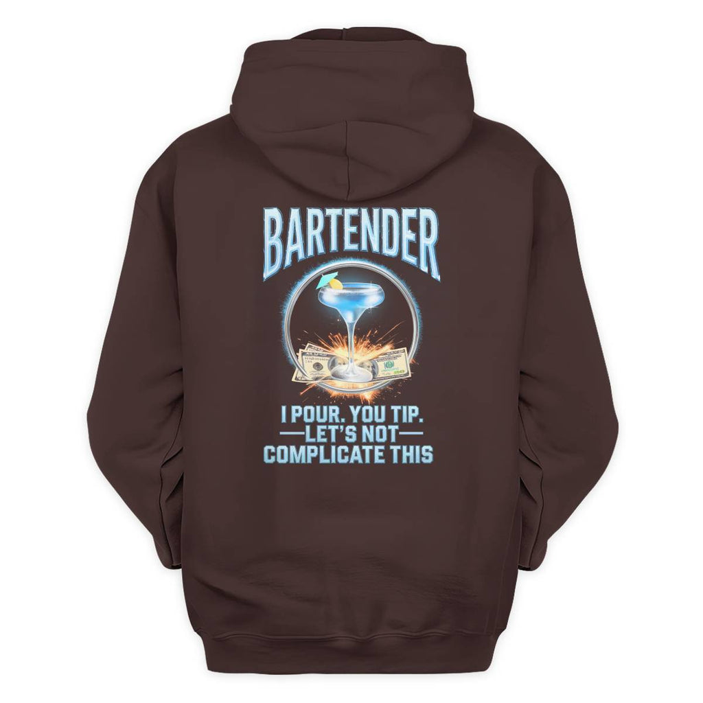 Awesome Bartender -Hoodie - grunx260804-0243