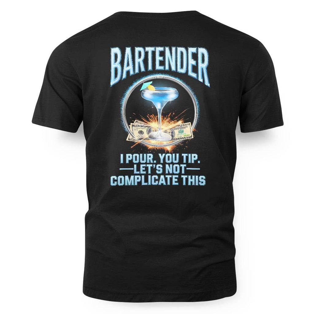 Awesome Bartender -Hoodie - grunx260804-0243