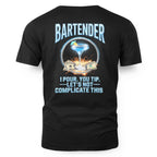 Awesome Bartender -Hoodie - grunx260804-0243
